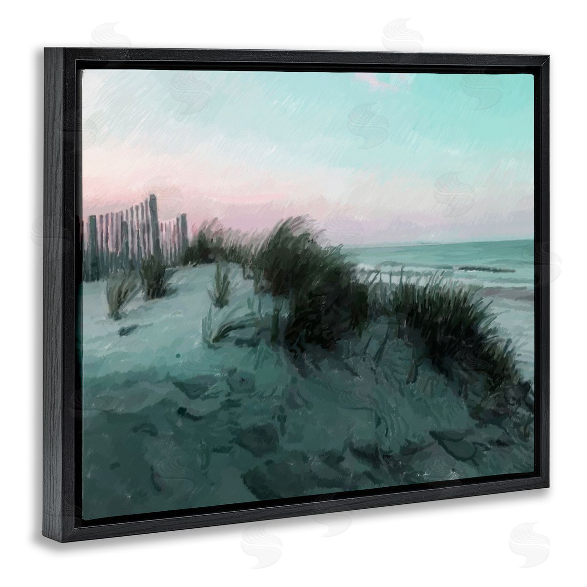Charles Swinford Dunes Horizon at Dawn Canvas Wall Art Print