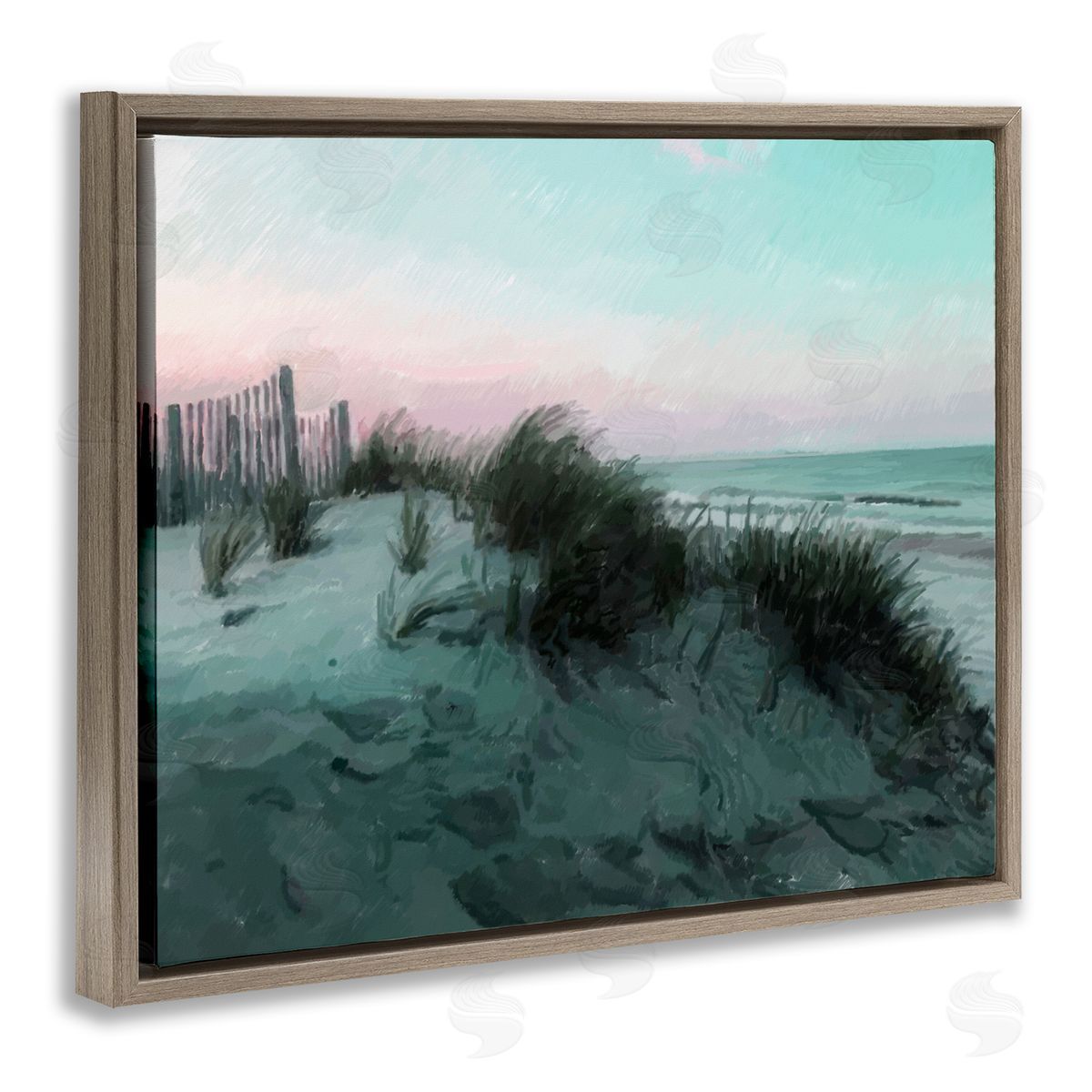 Charles Swinford Dunes Horizon at Dawn Canvas Wall Art Print