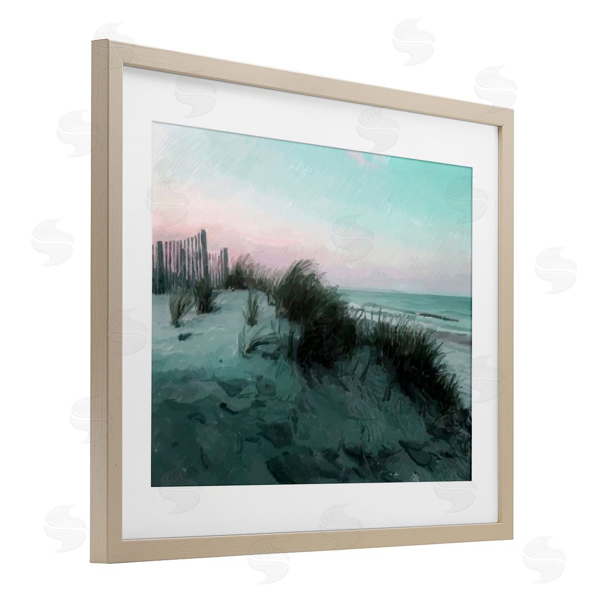 Charles Swinford Dunes Horizon at Dawn Canvas Wall Art Print