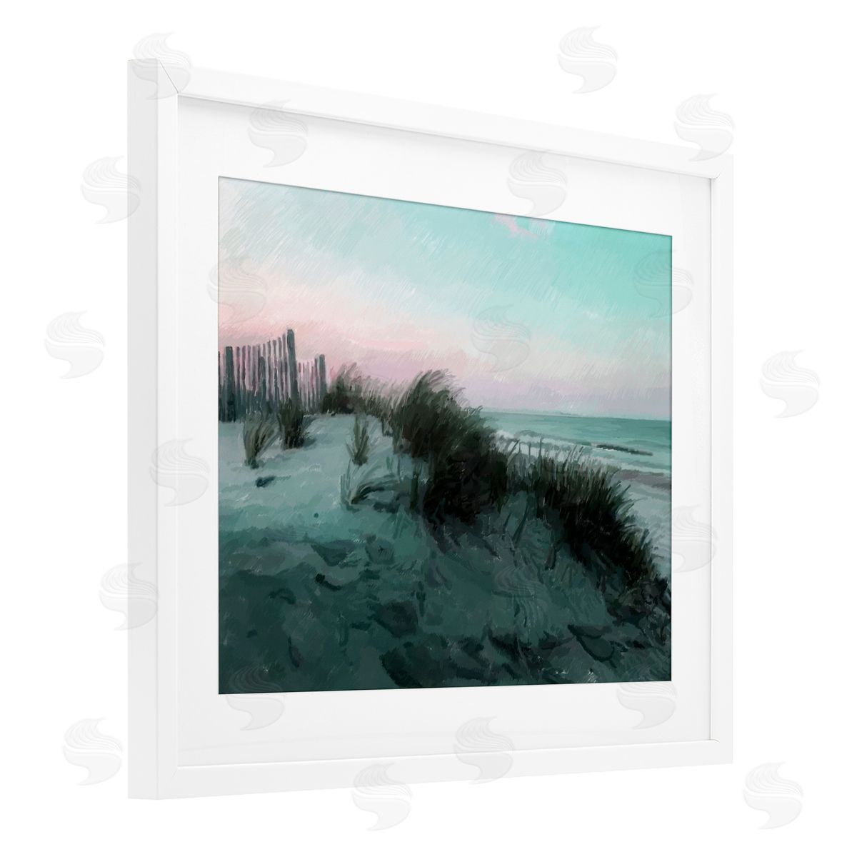 Charles Swinford Dunes Horizon at Dawn Canvas Wall Art Print