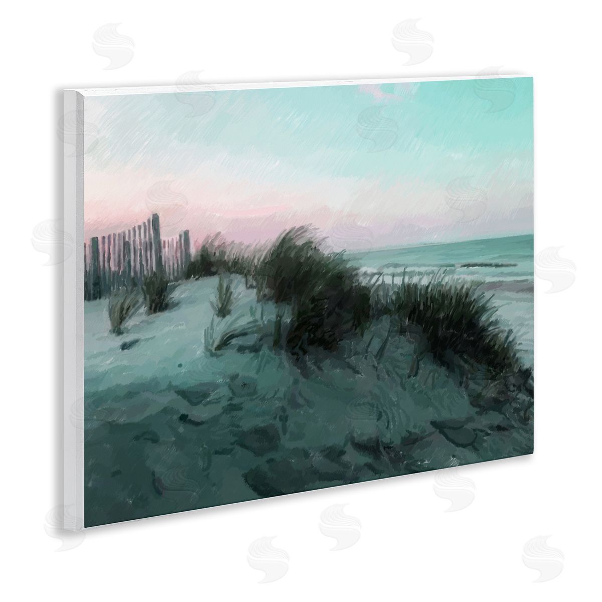 Charles Swinford Dunes Horizon at Dawn Canvas Wall Art Print