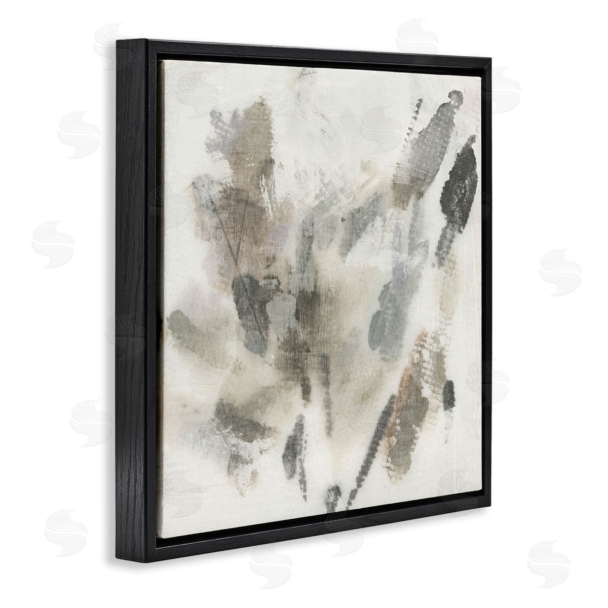 June Erica Vess Soft Embers on Beige Canvas Wall Art Print