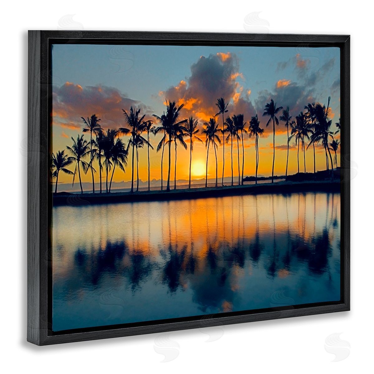 Danita Delimont Big Island Sunset  Canvas Wall Art Print