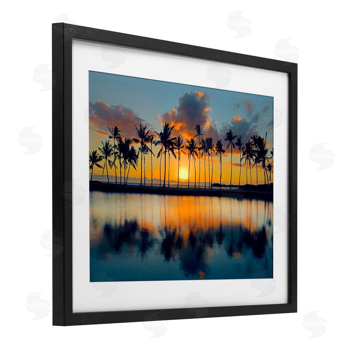 Danita Delimont Big Island Sunset  Canvas Wall Art Print