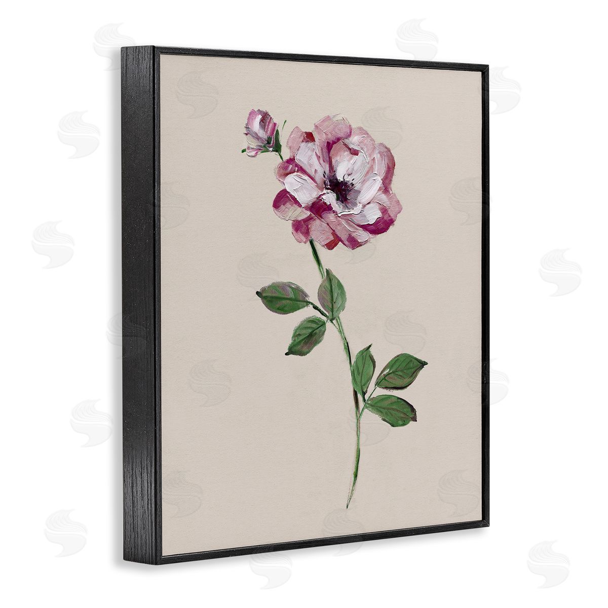 Sally Swatland Jewel Rose Sprig Canvas Wall Art Print