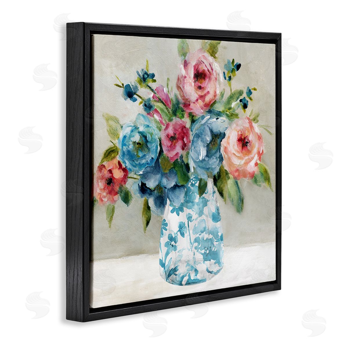 Carol Robinson Blooming Chinoiserie Blossoms Canvas Wall Art Print