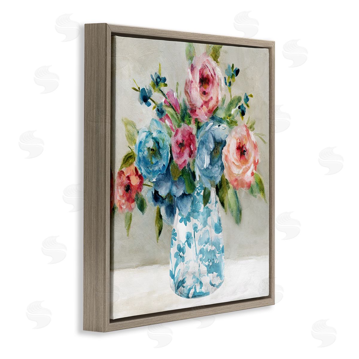 Carol Robinson Blooming Chinoiserie Blossoms Canvas Wall Art Print