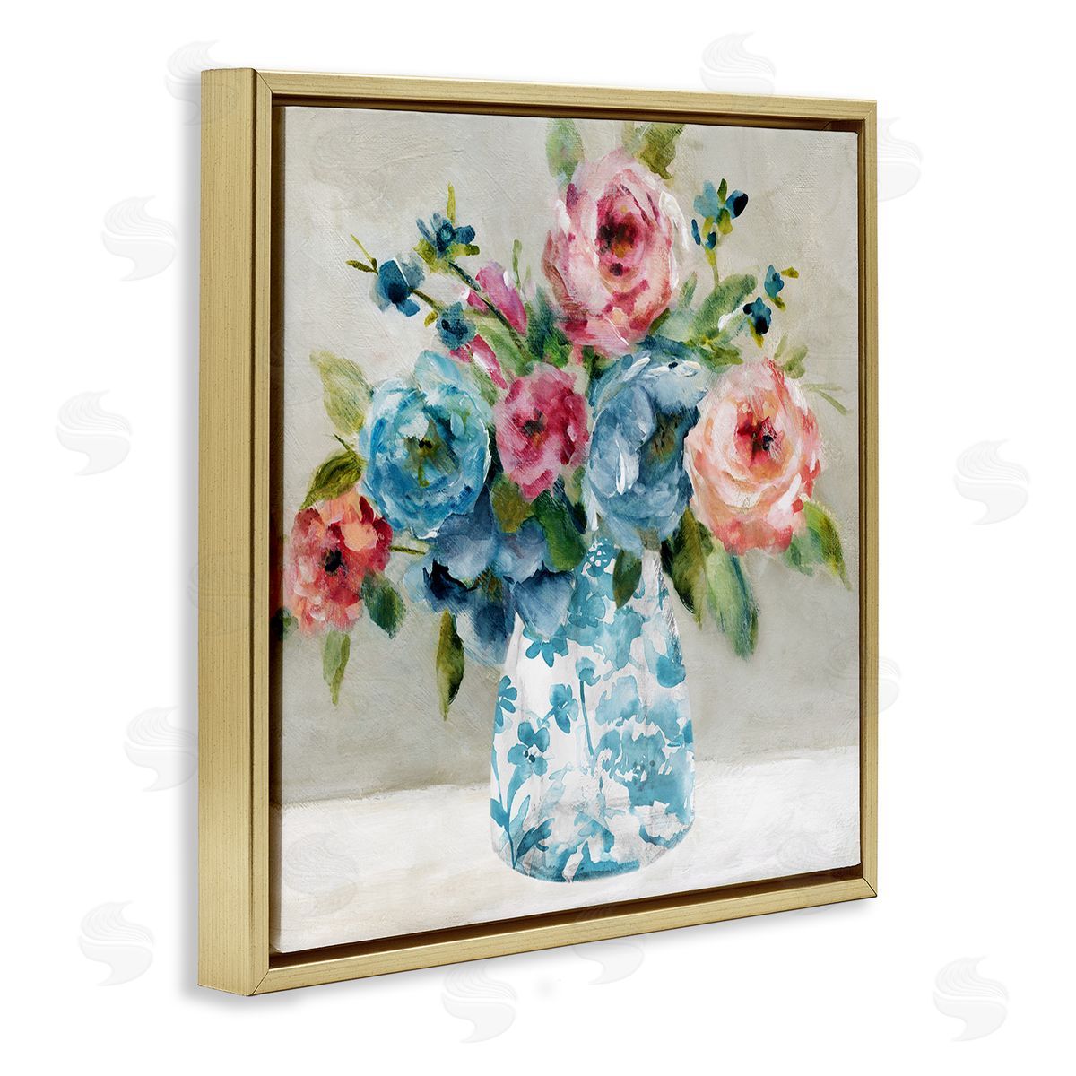 Carol Robinson Blooming Chinoiserie Blossoms Canvas Wall Art Print