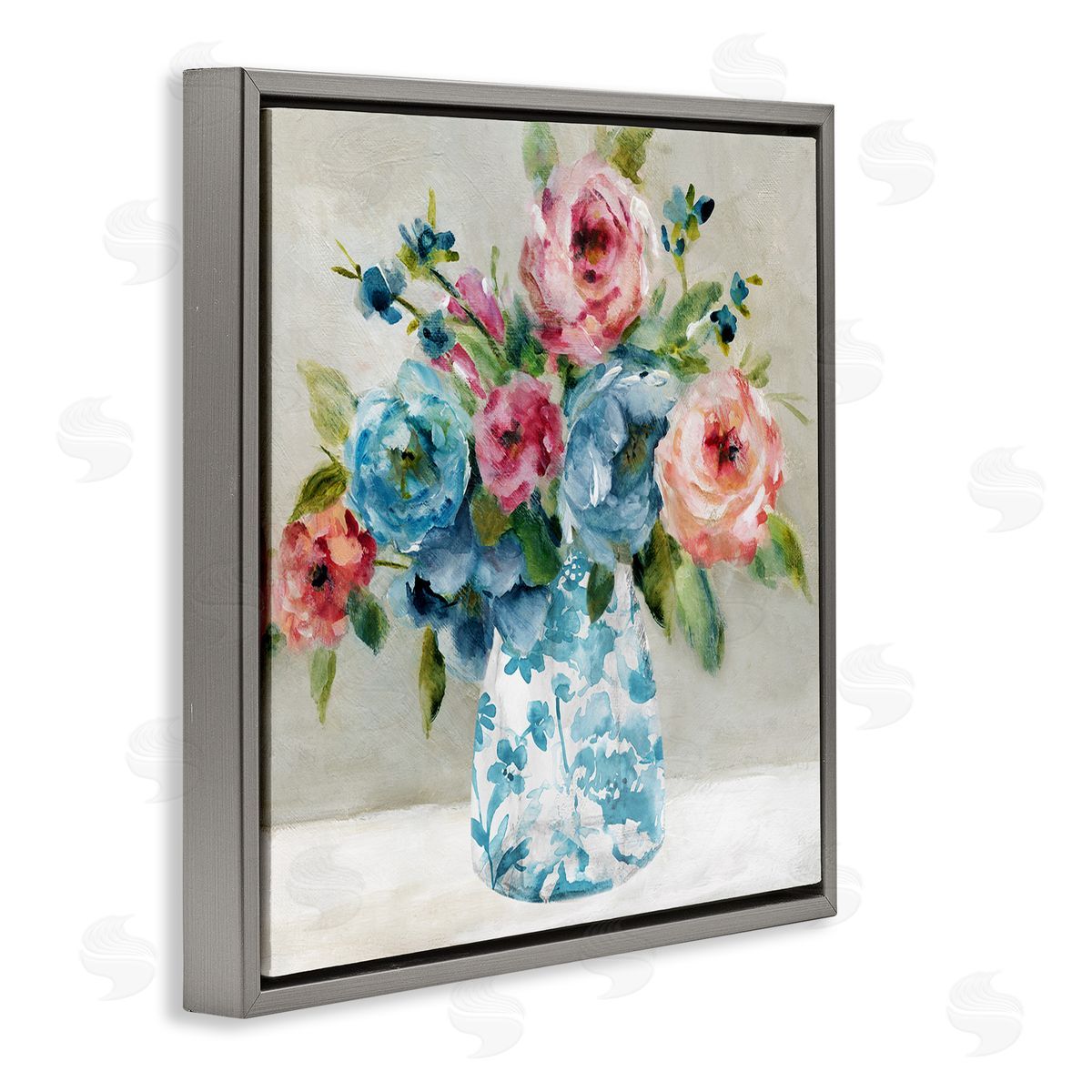 Carol Robinson Blooming Chinoiserie Blossoms Canvas Wall Art Print