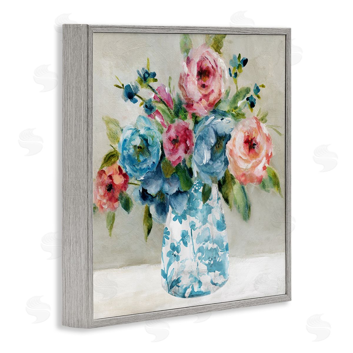 Carol Robinson Blooming Chinoiserie Blossoms Canvas Wall Art Print