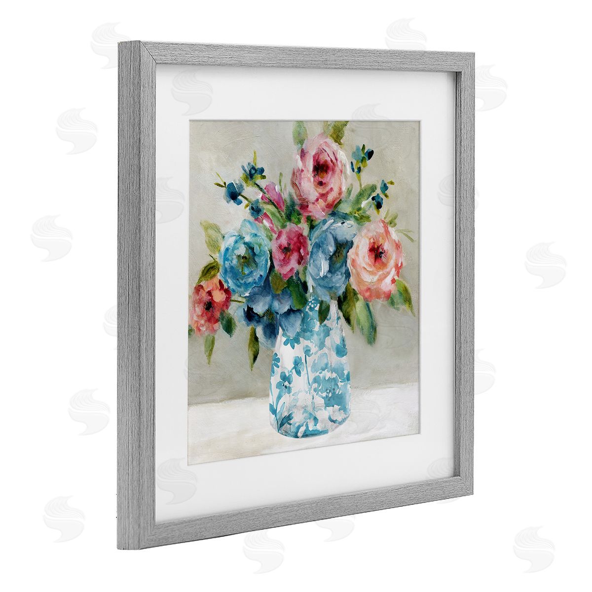 Carol Robinson Blooming Chinoiserie Blossoms Canvas Wall Art Print