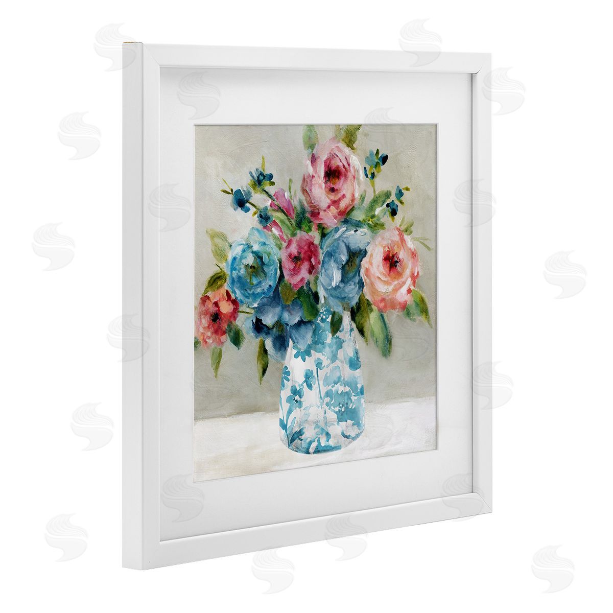 Carol Robinson Blooming Chinoiserie Blossoms Canvas Wall Art Print