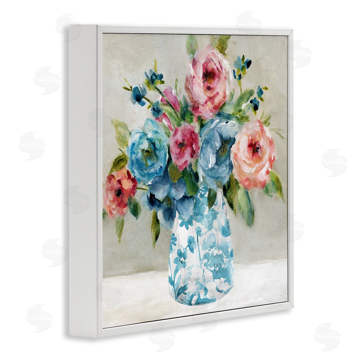 Carol Robinson Blooming Chinoiserie Blossoms Canvas Wall Art Print