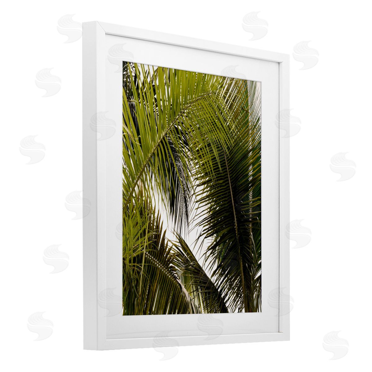 Natalie Carpentieri Layered Palm Details Canvas Wall Art Print