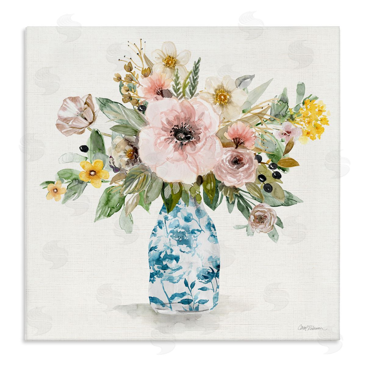 Carol Robinson Assorted Summer Chinoiserie Canvas Wall Art Print