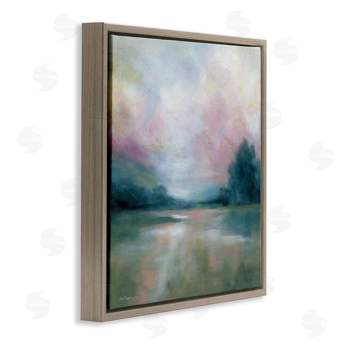 Carol Robinson Morning On The River Canvas Wall Art Print