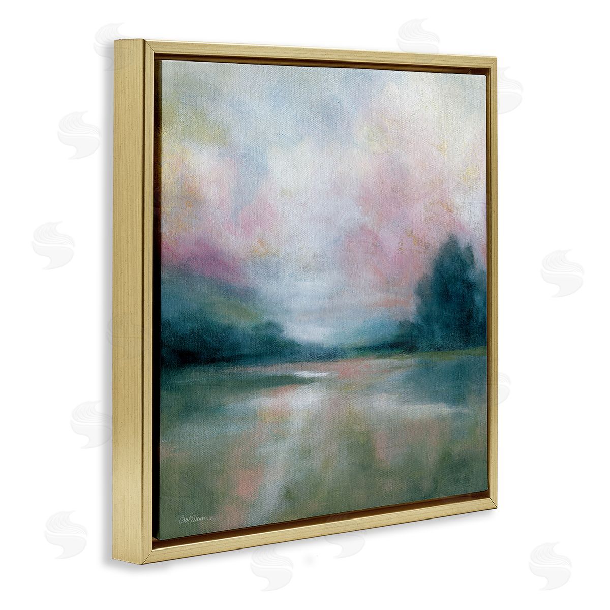 Carol Robinson Morning On The River Canvas Wall Art Print