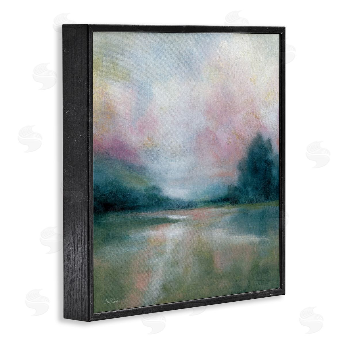 Carol Robinson Morning On The River Canvas Wall Art Print
