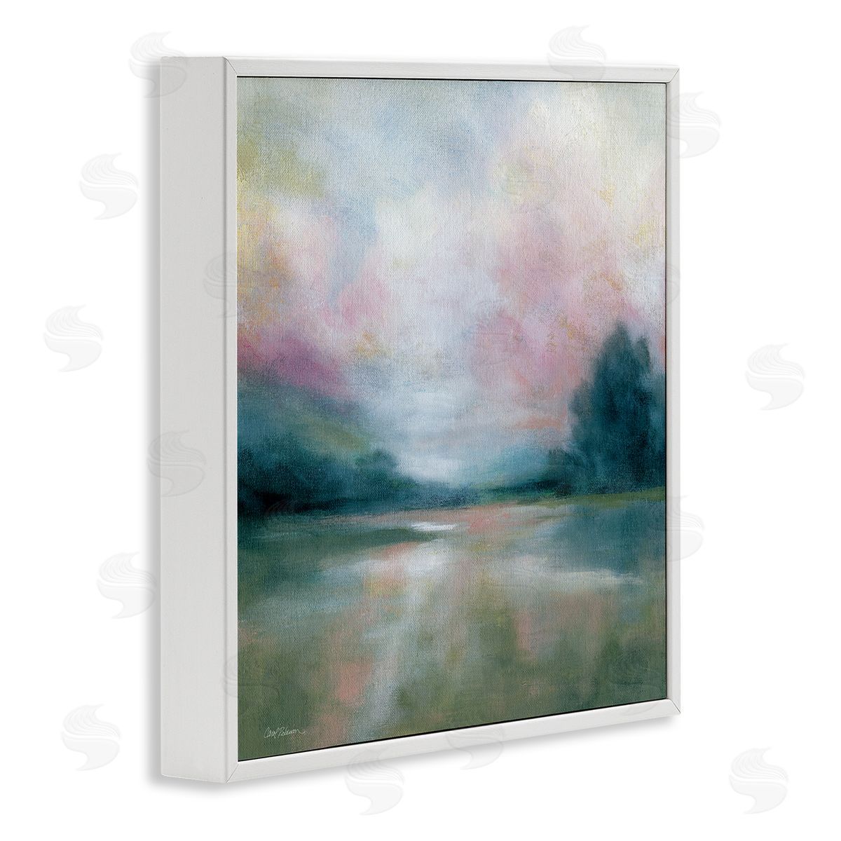 Carol Robinson Morning On The River Canvas Wall Art Print