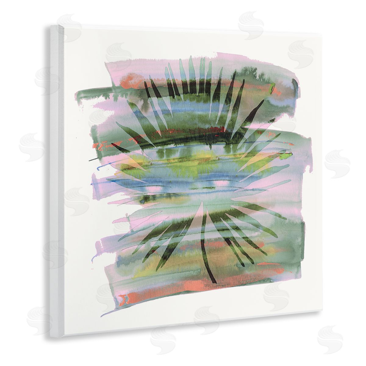 Susan Jill Tropical Dream Pastel Palm Canvas Wall Art Print