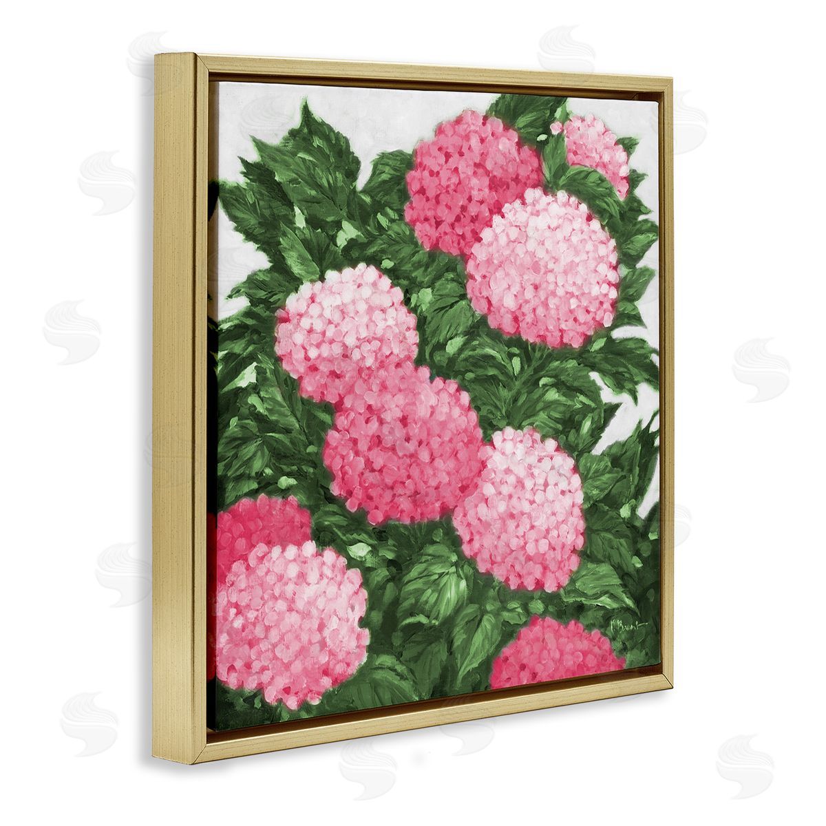 Paul Brent Impressions Of Hydrangeas Canvas Wall Art Print
