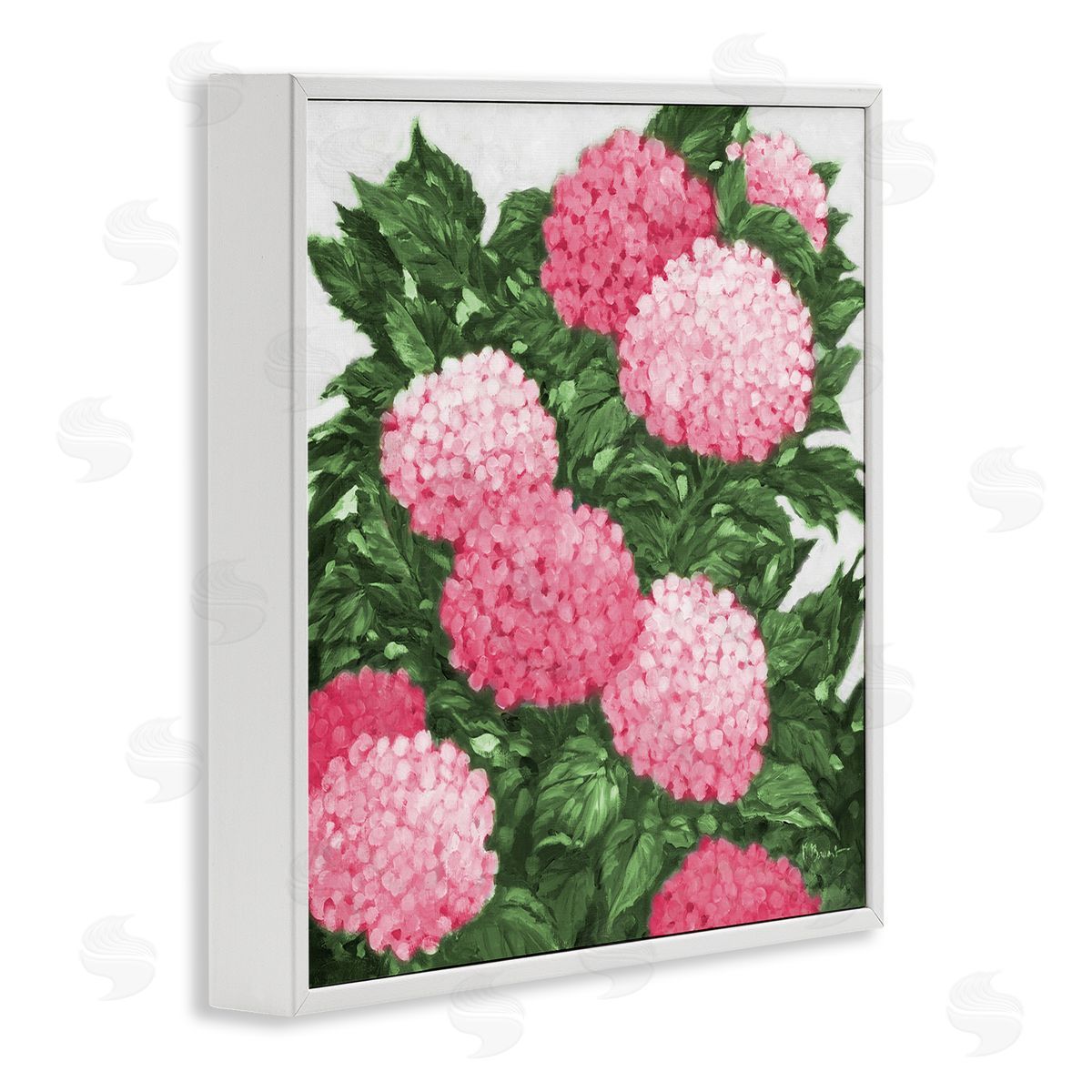 Paul Brent Impressions Of Hydrangeas Canvas Wall Art Print