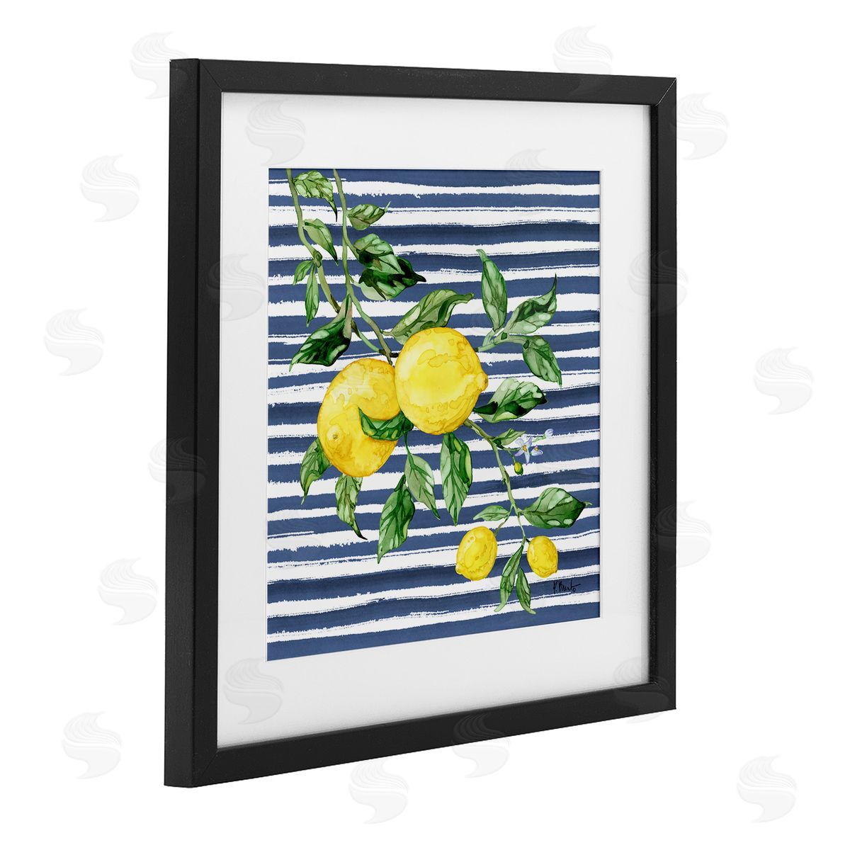 Paul Brent Juicy Lemon Vine Canvas Wall Art Print