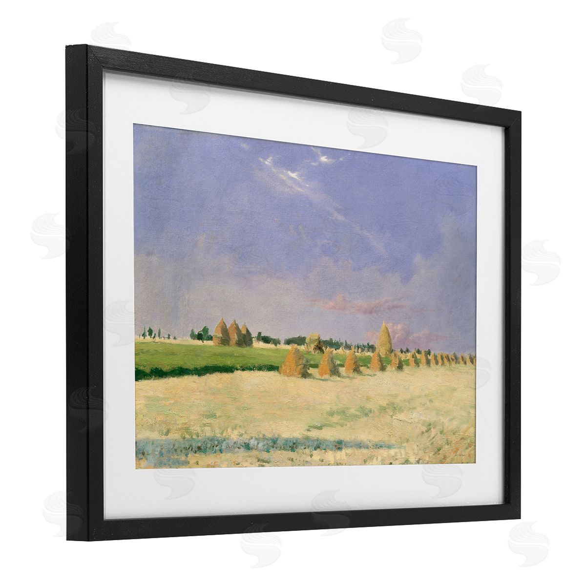 Seven Trees Design Soft Light On Open Fields Canvas Wall Art Print