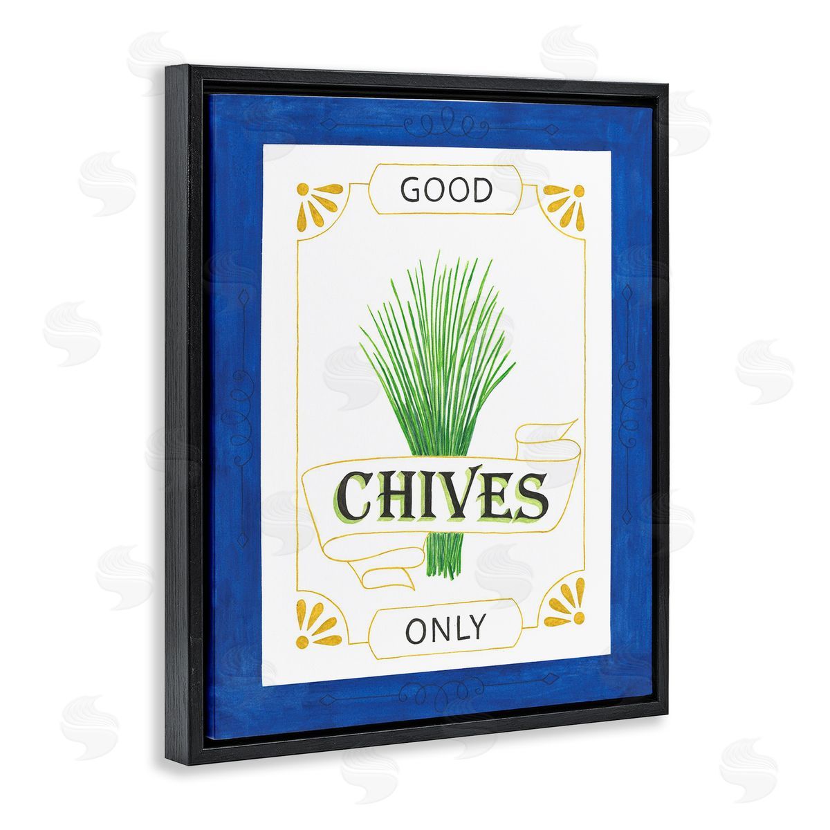 Lara Beeston Good Chives Only Canvas Wall Art Print