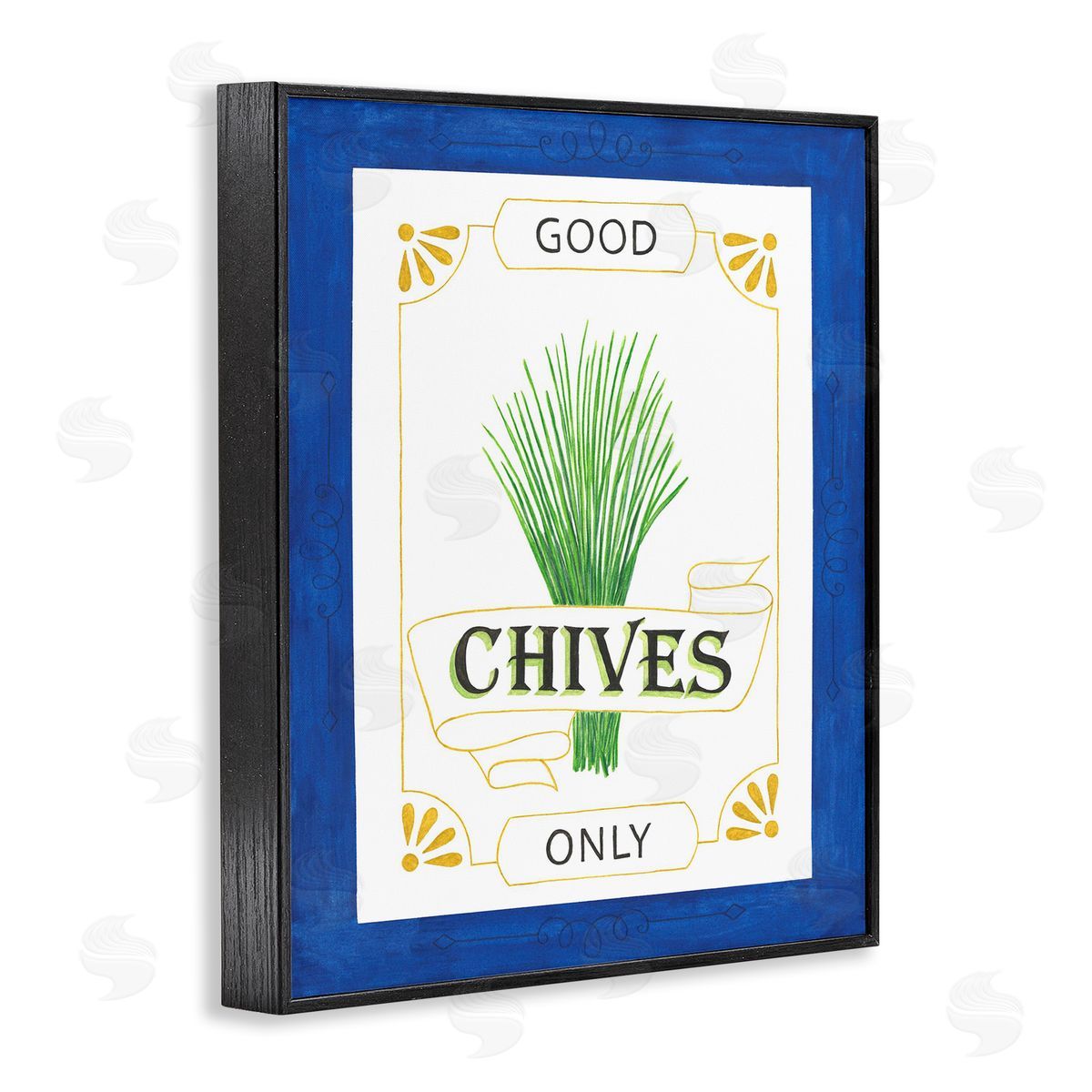 Lara Beeston Good Chives Only Canvas Wall Art Print