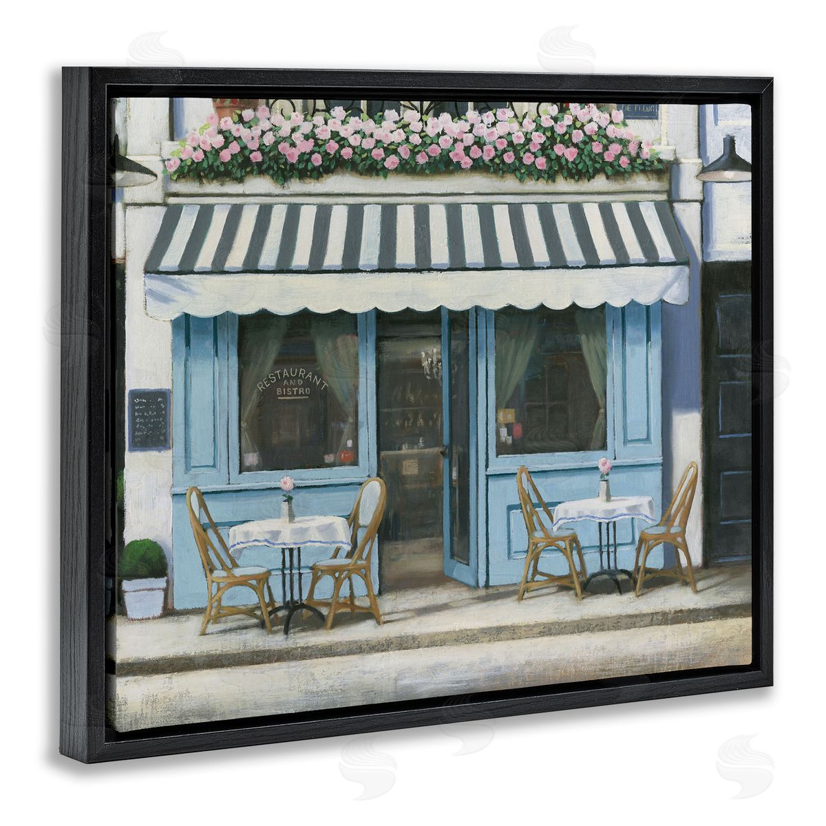 Ani Wierling Scenic Restaurant and Bistro Canvas Wall Art Print