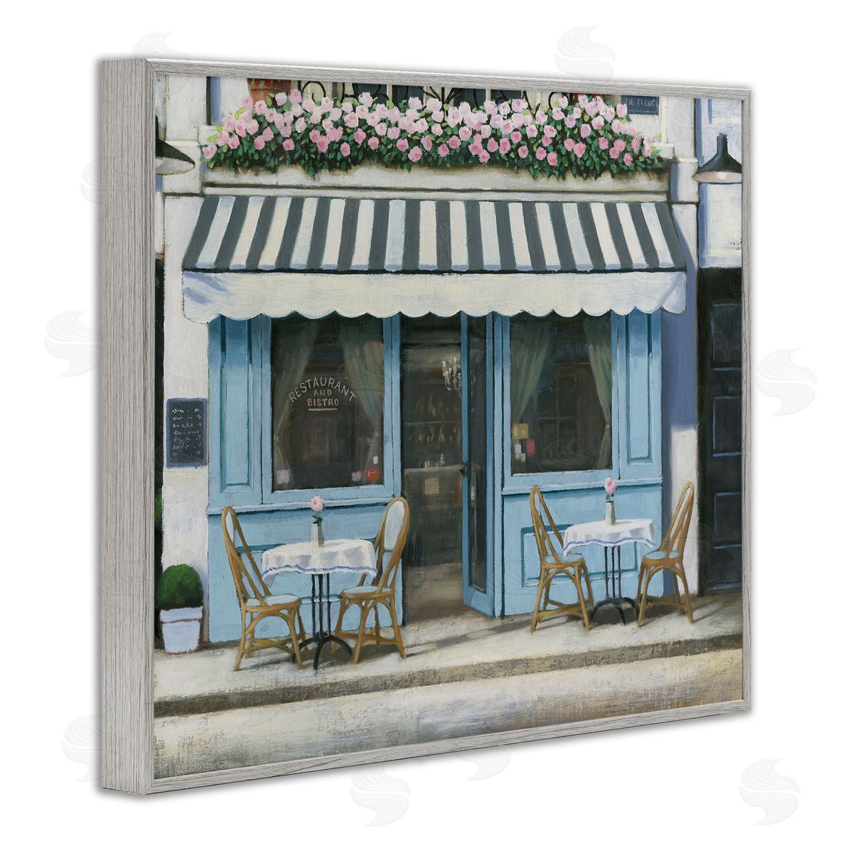 Ani Wierling Scenic Restaurant and Bistro Canvas Wall Art Print