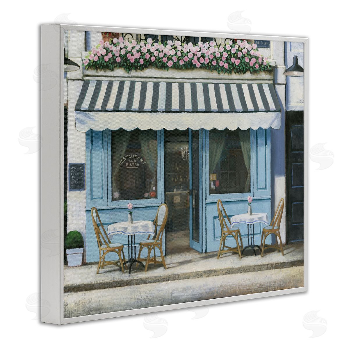 Ani Wierling Scenic Restaurant and Bistro Canvas Wall Art Print