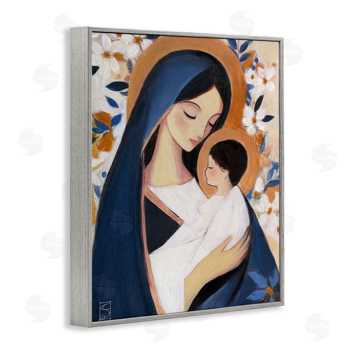 Sara Culpepper Loving Mother And Child Canvas Wall Art Print