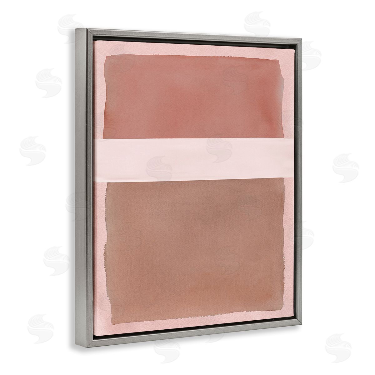 Nina Jacobs Fun with Pink & Tan Canvas Wall Art Print