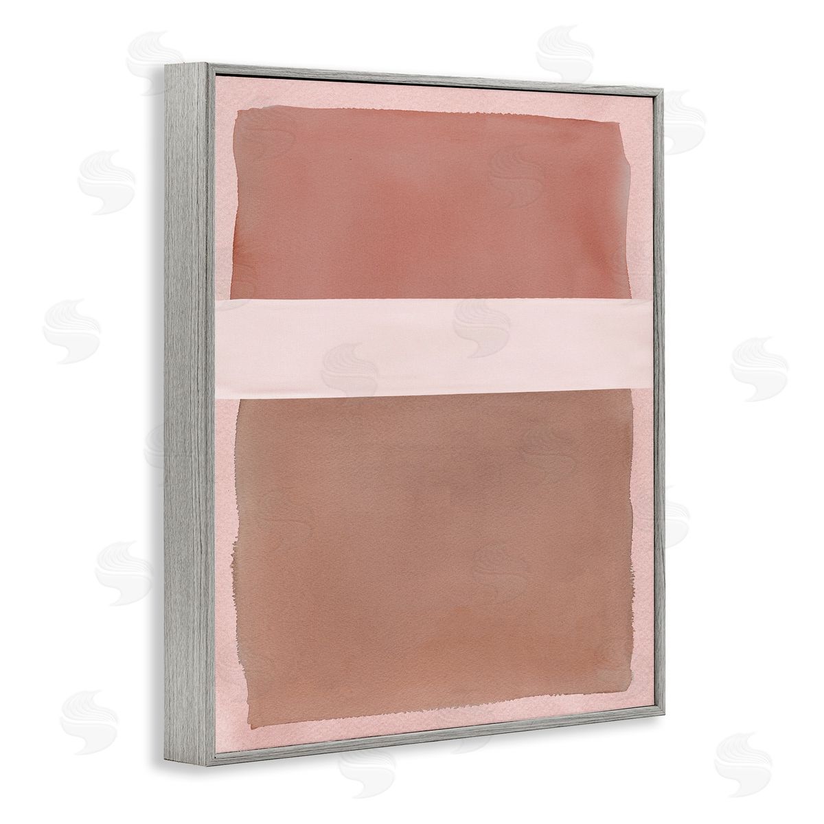 Nina Jacobs Fun with Pink & Tan Canvas Wall Art Print