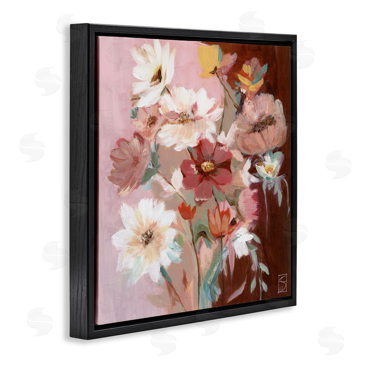 Sara Culpepper Rosy Warm Bouquet Canvas Wall Art Print