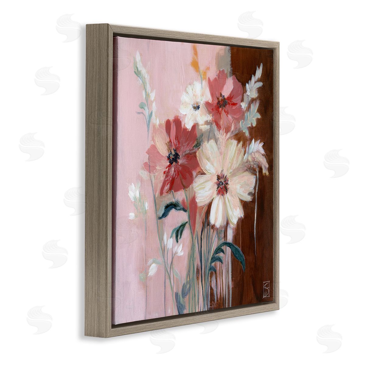 Sara Culpepper Warm Toned Bouquet Canvas Wall Art Print