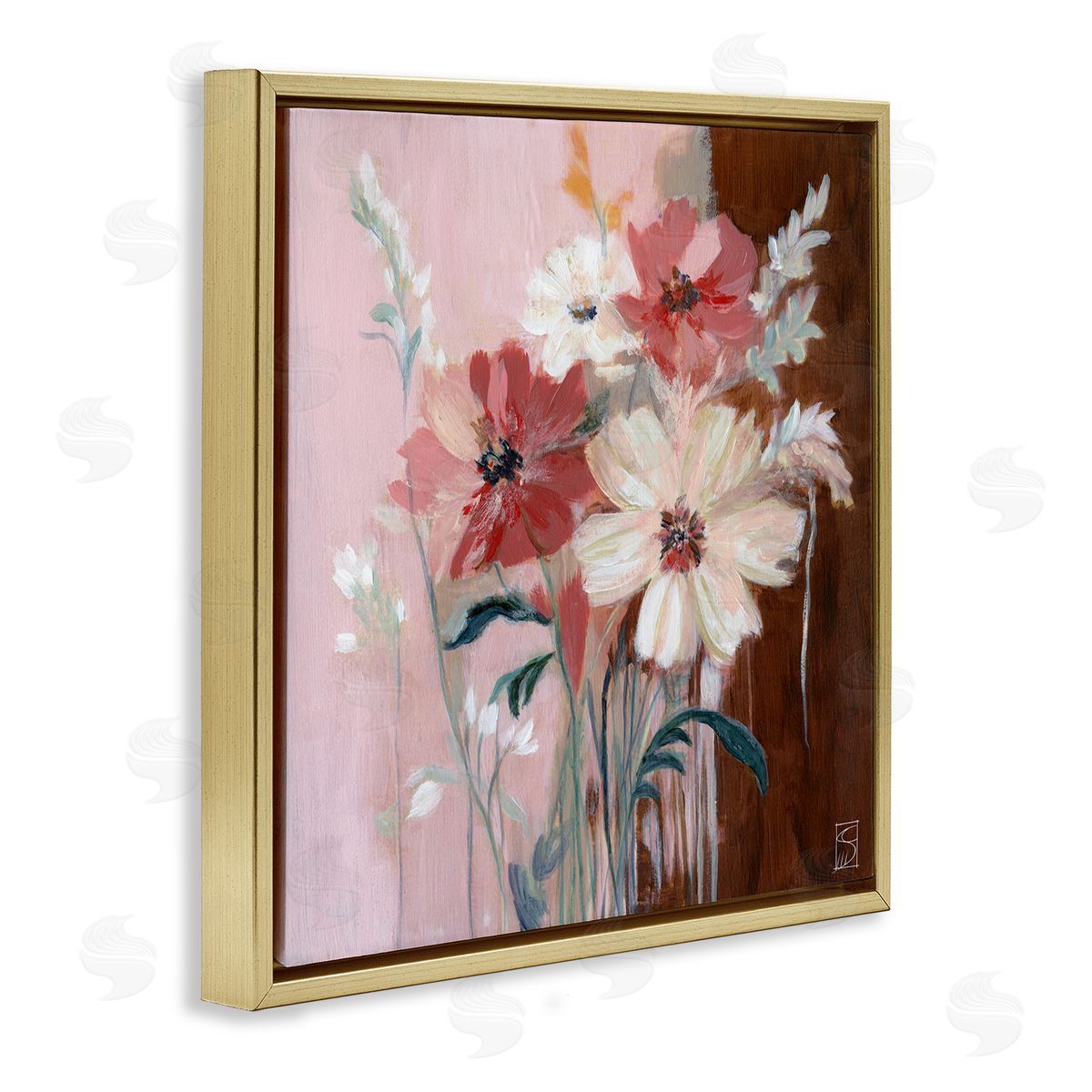 Sara Culpepper Warm Toned Bouquet Canvas Wall Art Print