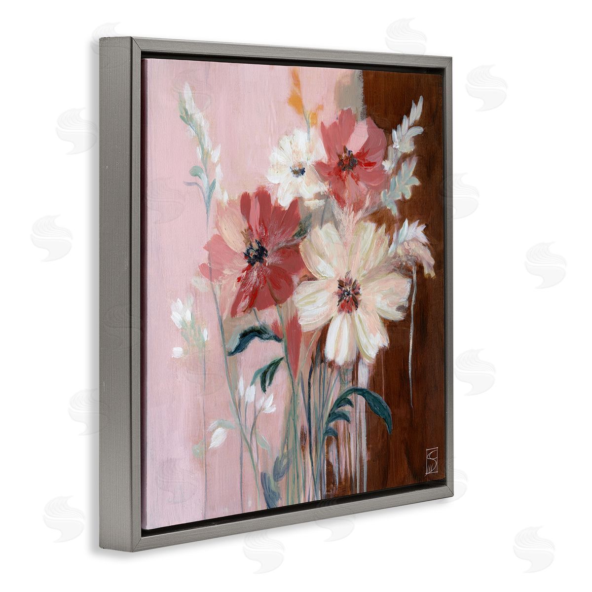 Sara Culpepper Warm Toned Bouquet Canvas Wall Art Print