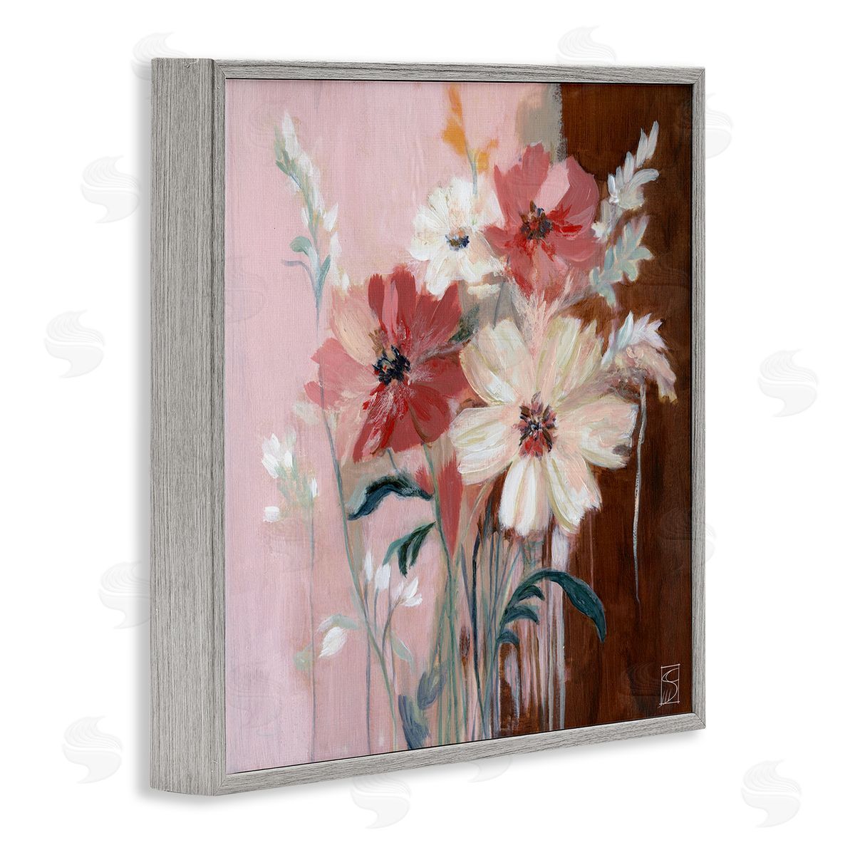 Sara Culpepper Warm Toned Bouquet Canvas Wall Art Print