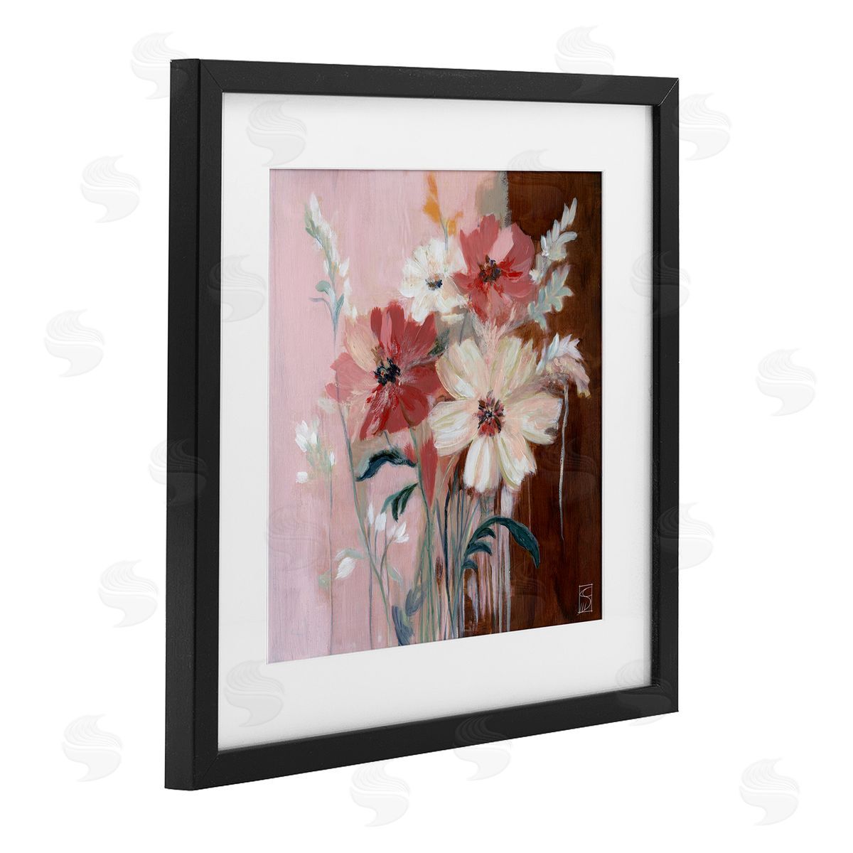 Sara Culpepper Warm Toned Bouquet Canvas Wall Art Print