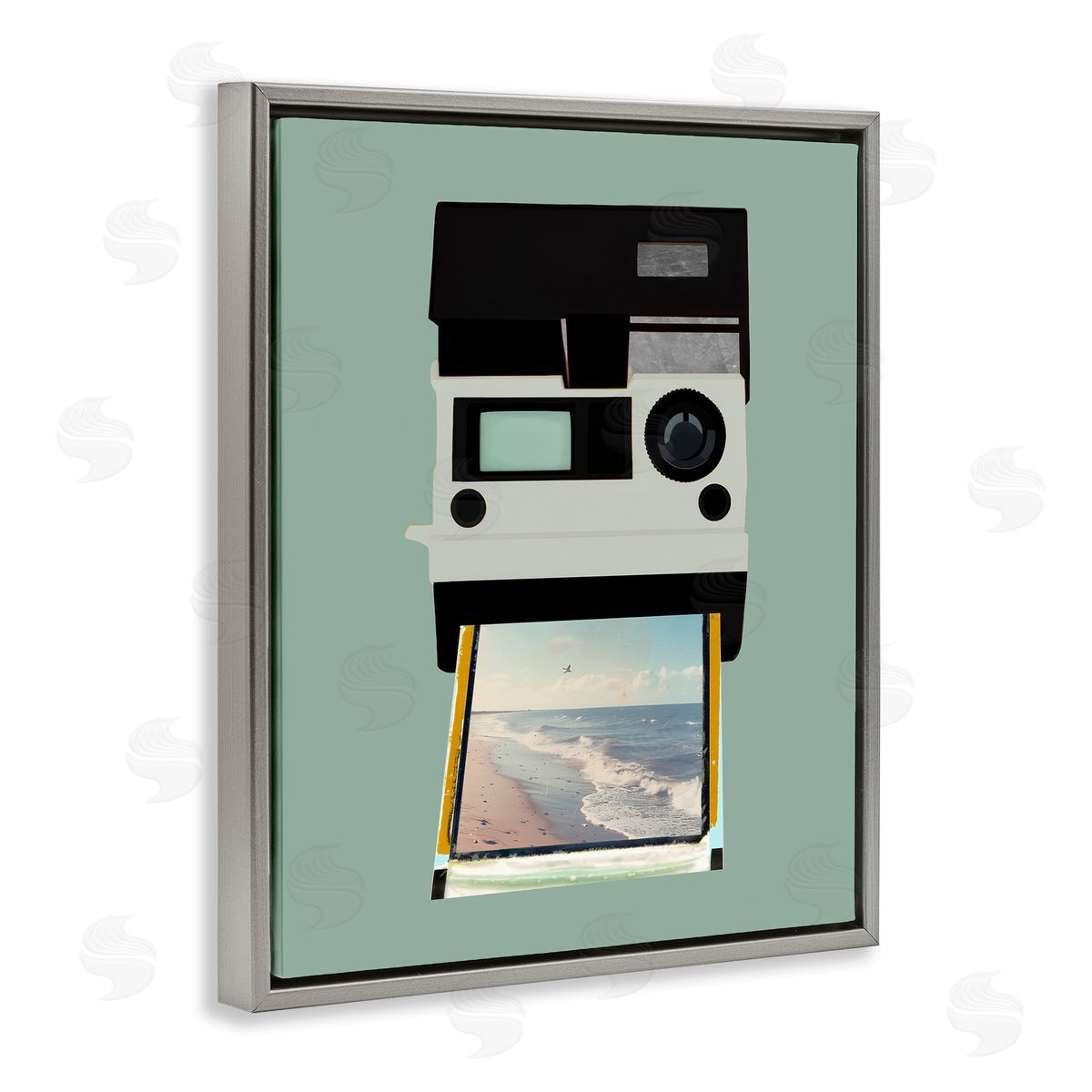 Annabelle Hall Beach Trip Vintage Camera Canvas Wall Art Print