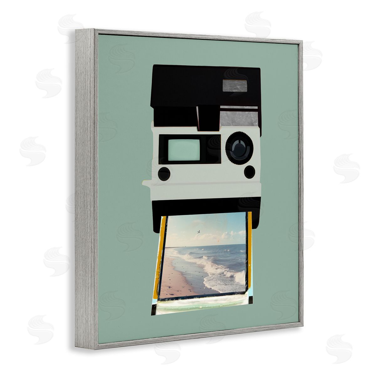 Annabelle Hall Beach Trip Vintage Camera Canvas Wall Art Print