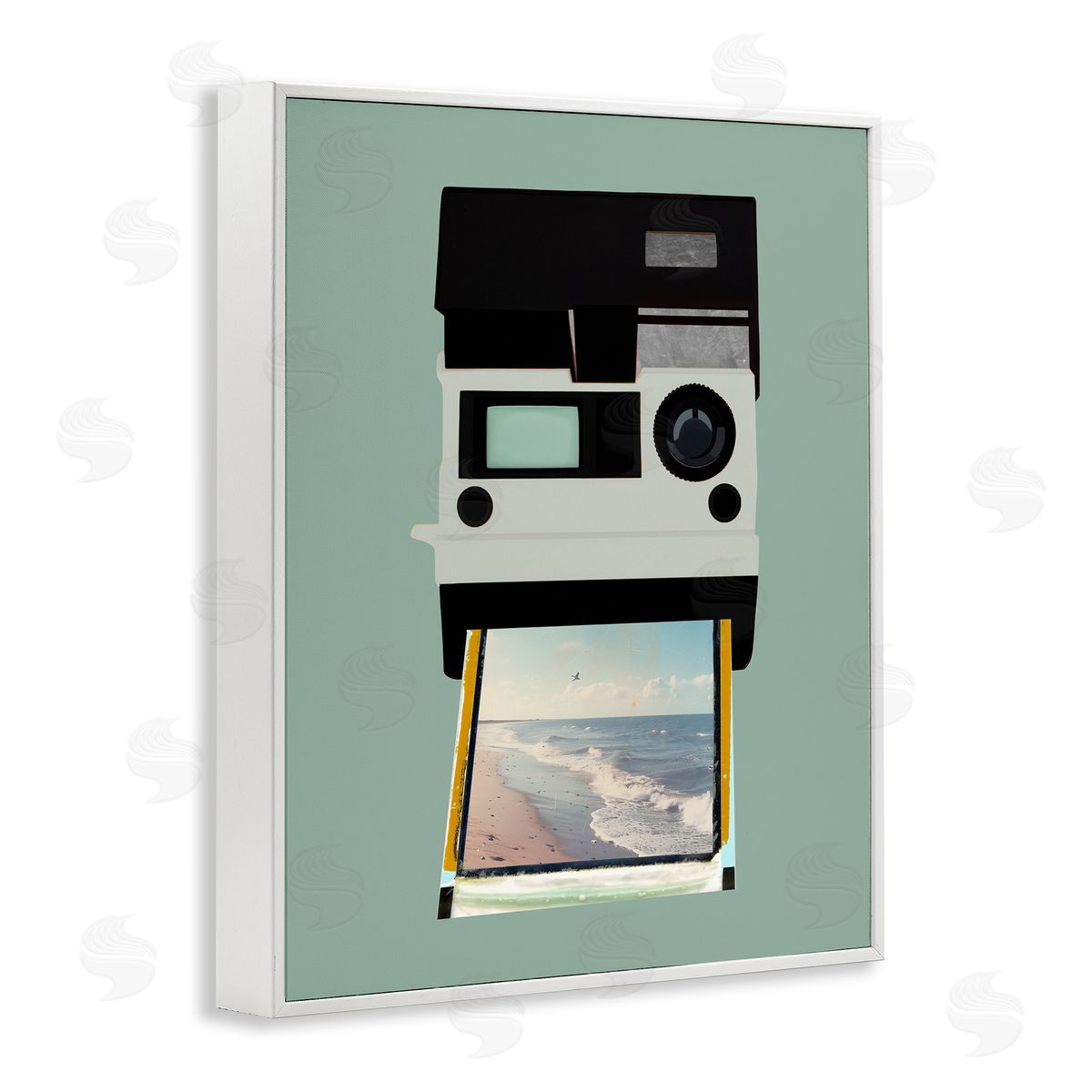 Annabelle Hall Beach Trip Vintage Camera Canvas Wall Art Print