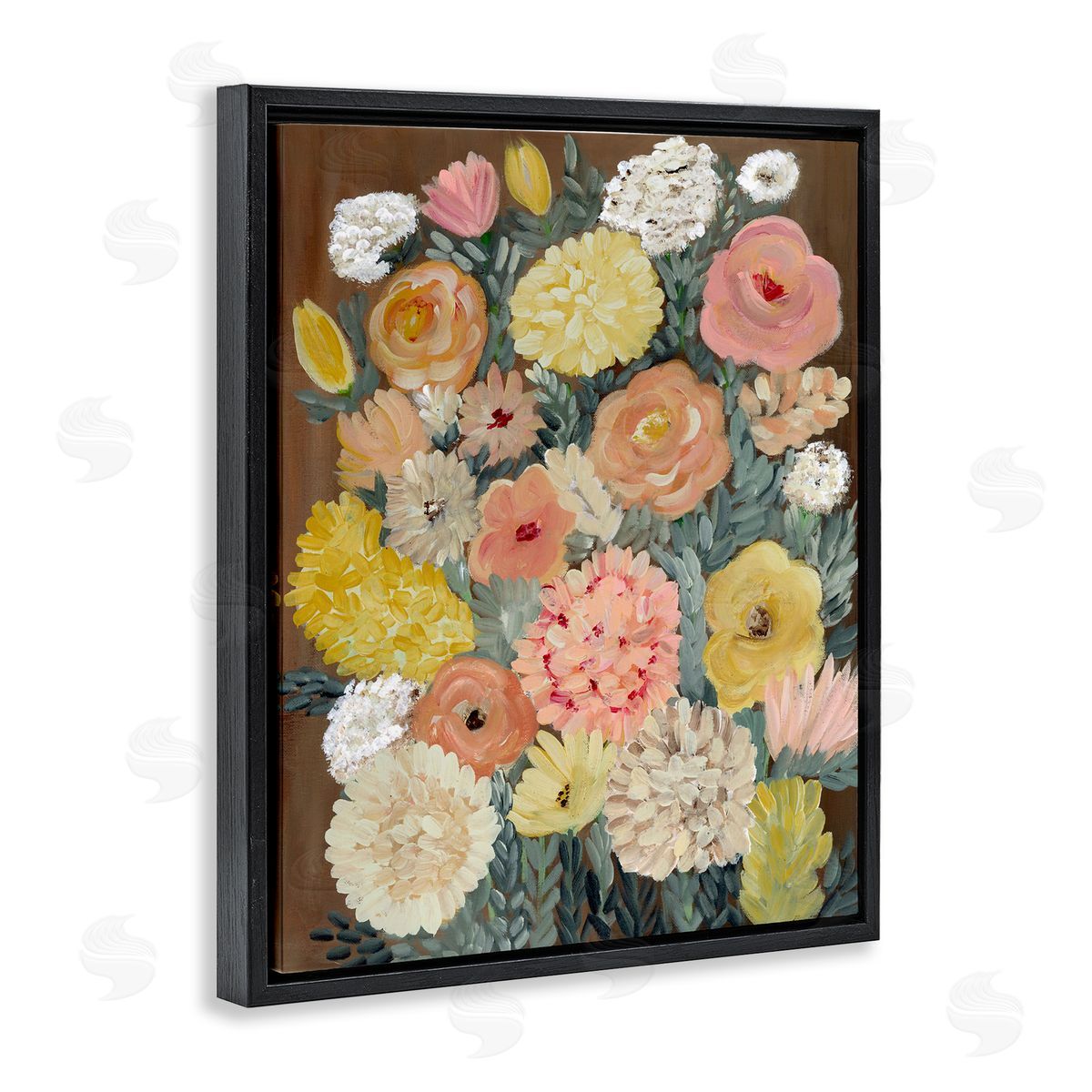 Kristal Clifford Blossom Delight Assortment Canvas Wall Art Print
