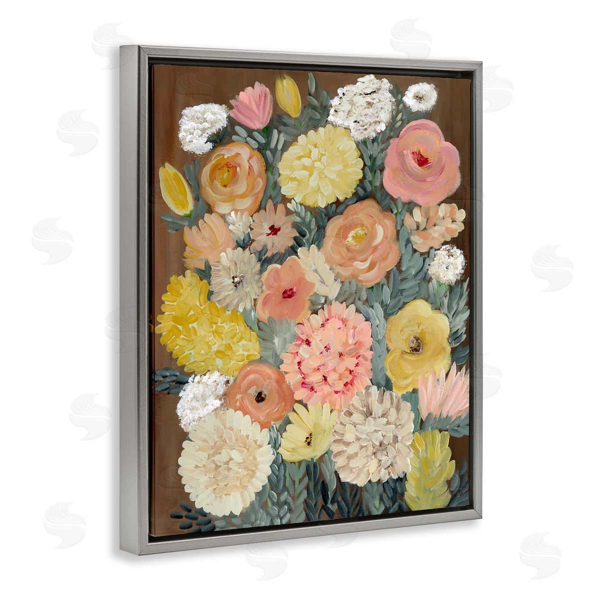 Kristal Clifford Blossom Delight Assortment Canvas Wall Art Print