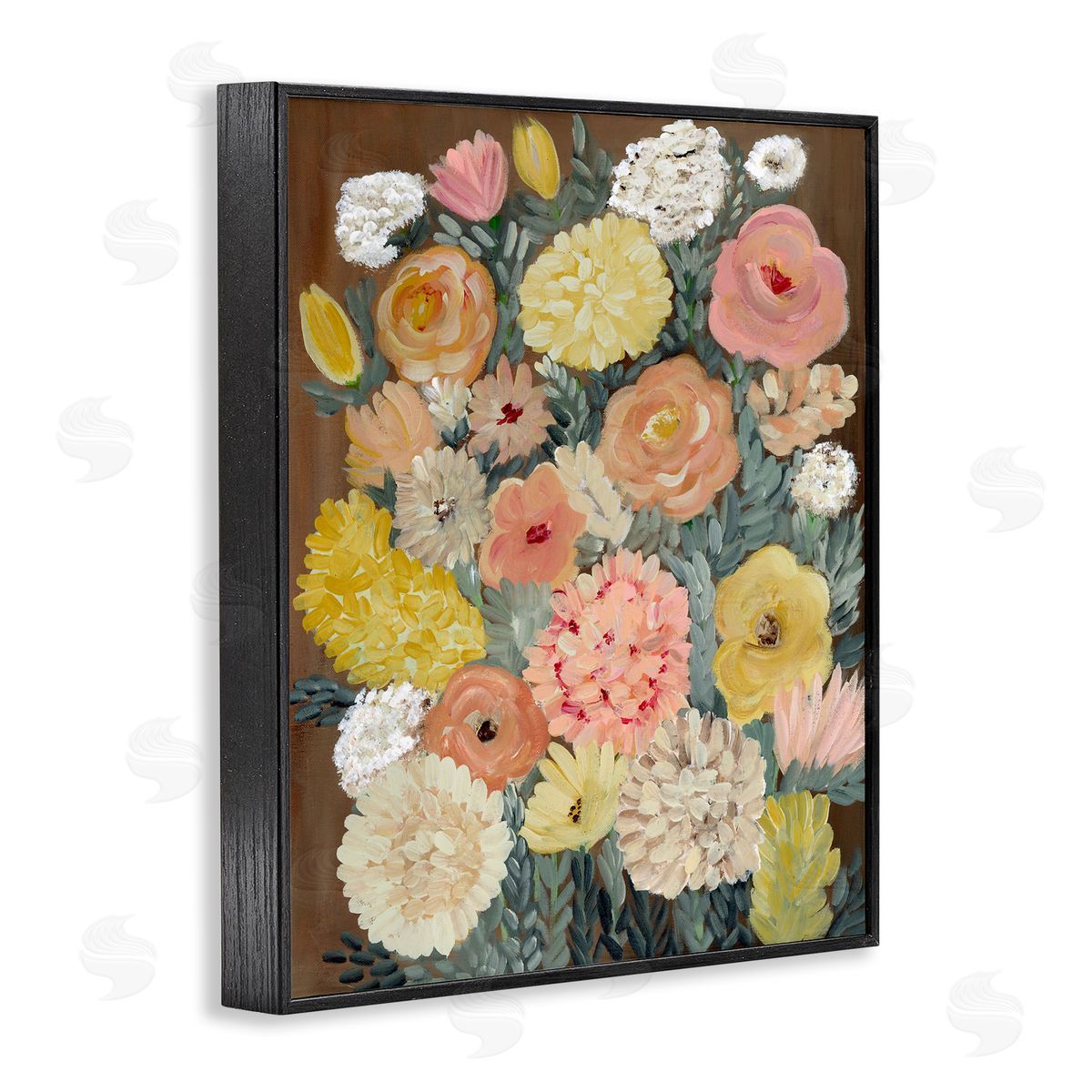 Kristal Clifford Blossom Delight Assortment Canvas Wall Art Print