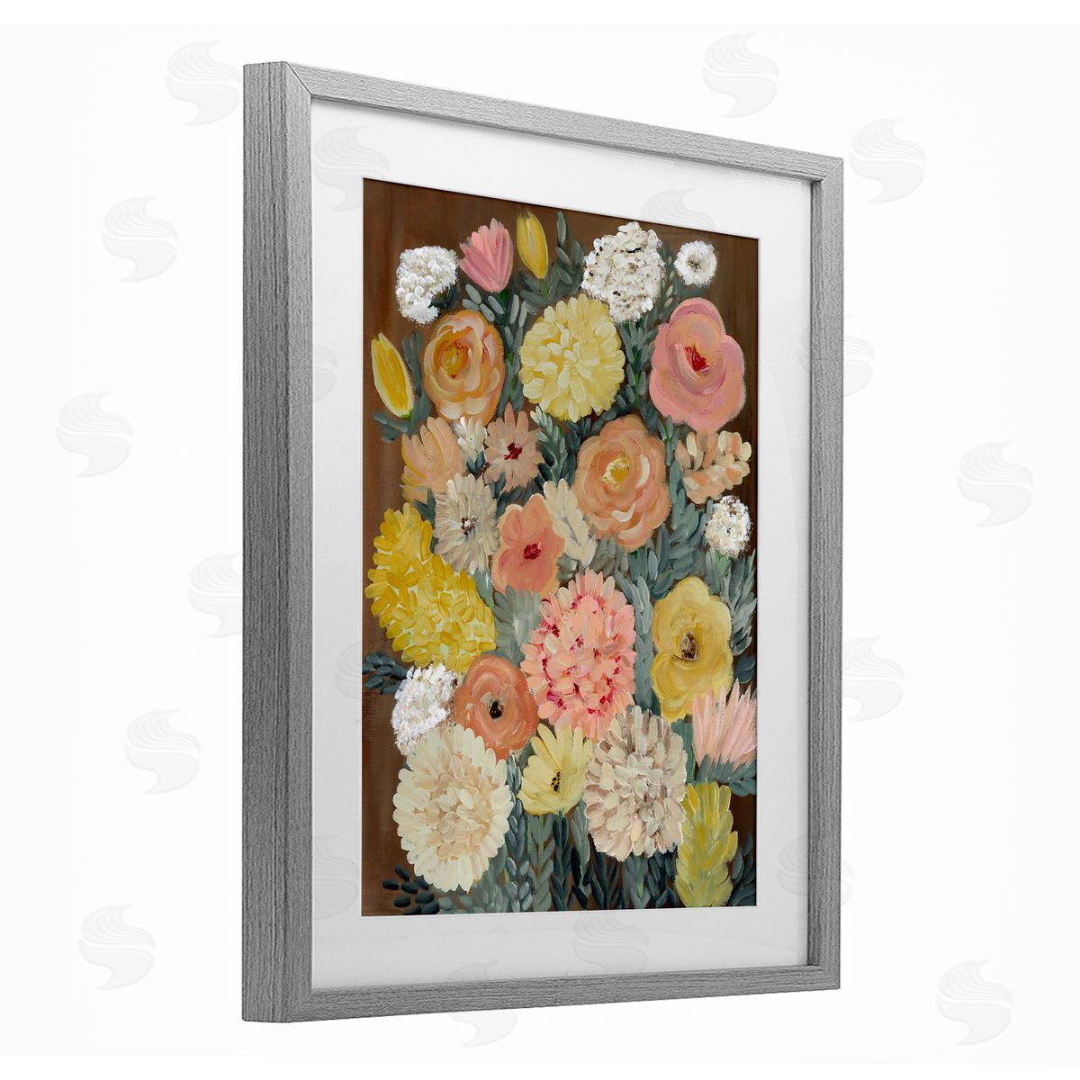 Kristal Clifford Blossom Delight Assortment Canvas Wall Art Print