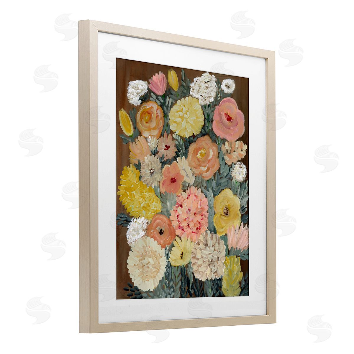 Kristal Clifford Blossom Delight Assortment Canvas Wall Art Print